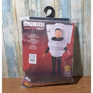 Rubie's Skibidi Toilet Inflatable Costume Child Kids One Size Halloween NECA
